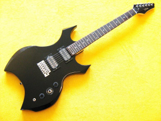 ELEKTRICKÁ KYTARA X METAL ČERNÁ